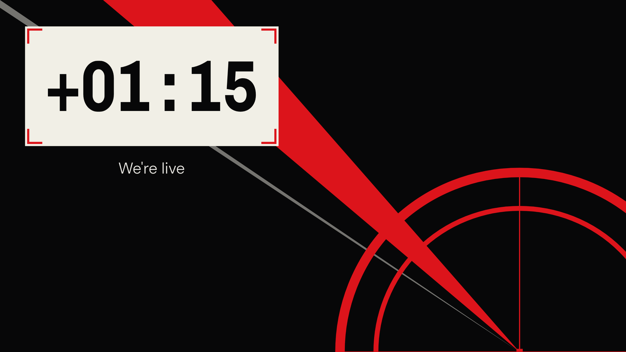 Broadcast Leader: overtime. Counting up past zero, 1:15 over.