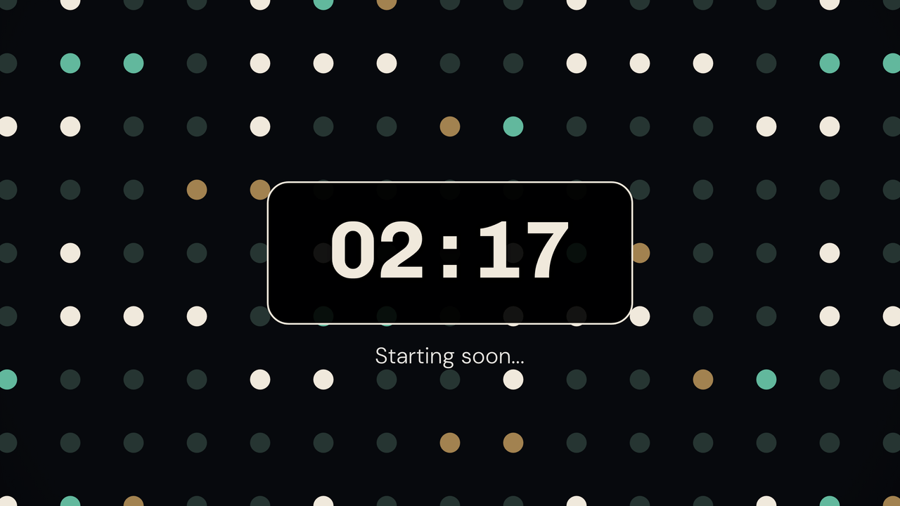 Circle Grid: paused. Stopped mid-run at 2:17.