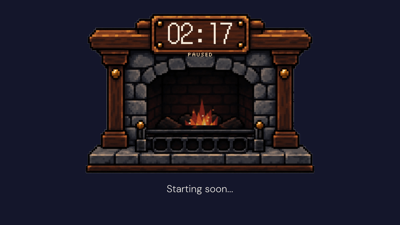 Emberlight Hearth: paused. Stopped mid-run at 2:17.