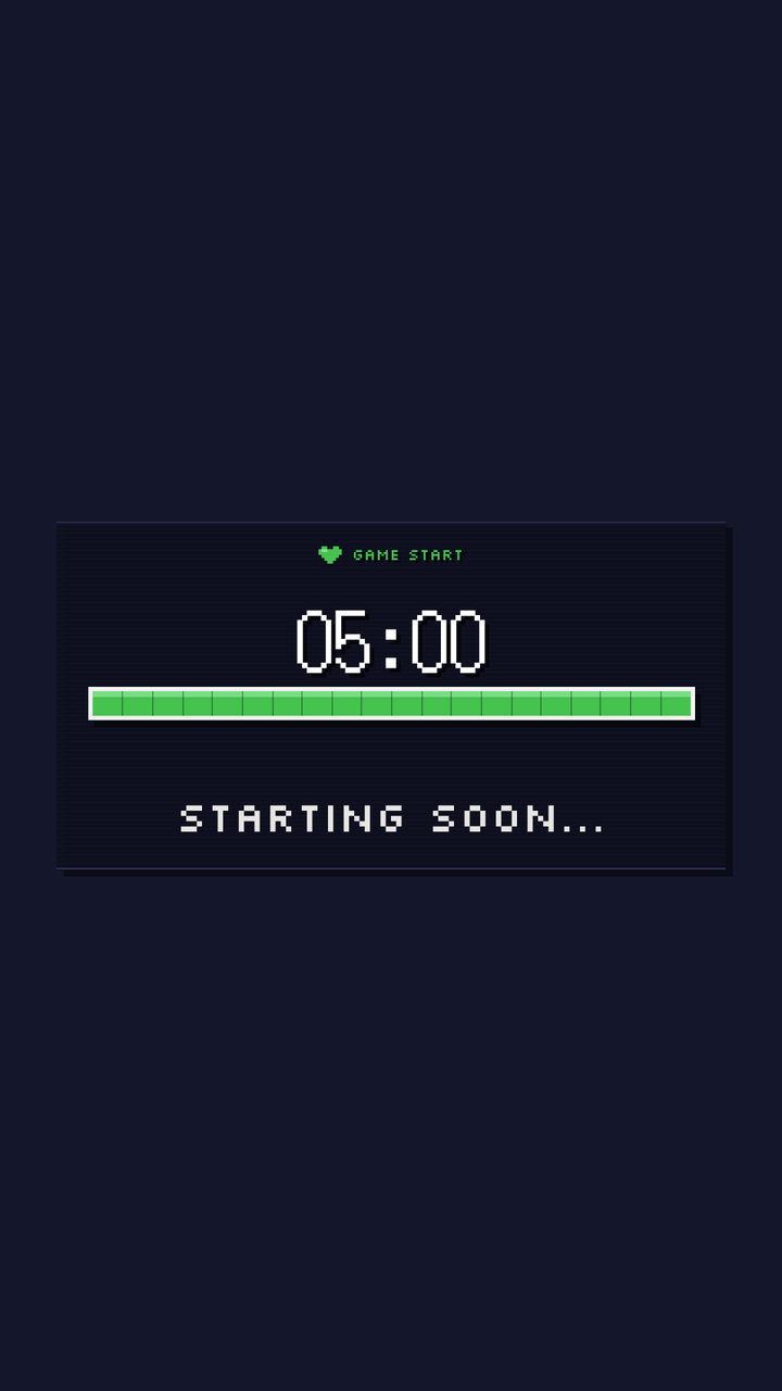 Pixel Quest in a vertical 9:16 frame